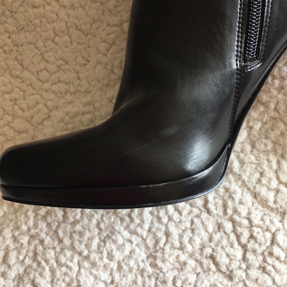 Nine West Women's Leather Boots Size 10 M - Picture 5 of 6